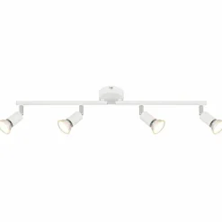 Luminaires Globo Lighting Spots Et Projecteurs|Matrix Plafonnier, Spot de plafond, Applique murale, Spot mural Blanc, 4 lumières