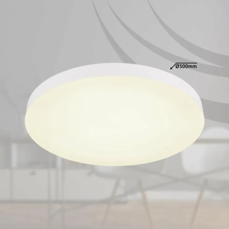 Luminaires Globo Lighting Éclairage Led|Matthew Plafonnier LED Blanc, 1 lumière
