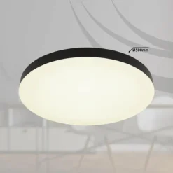 Luminaires Globo Lighting Éclairage Led|Matthew Plafonnier LED Noir, Blanc, 1 lumière