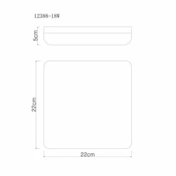 Luminaires Globo Lighting Éclairage Led|Matthew Plafonnier LED Blanc, 1 lumière