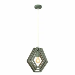 Luminaires Lucide Suspensions|MAURO Suspension Vert, 1 lumière