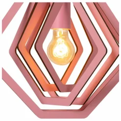 Luminaires Lucide Suspensions|MAURO Suspension Rose, 1 lumière
