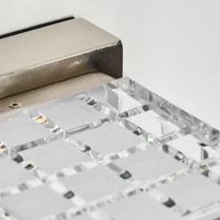hofstein Éclairage Led|Medvik Applique murale LED Nickel mat, 1 lumière