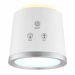 Luminaires Globo Lighting Éclairage Led|Meeya Lampe à poser LED Blanc, 1 lumière
