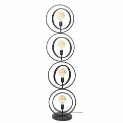 hofstein Lampadaires Et Lampes Sur Pied|Mirandola Lampadaire Anthracite, 4 lumières