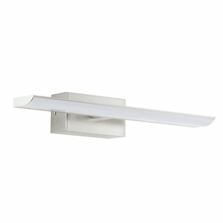 Luminaires Eglo Éclairage Led|Miroir lumineux Eglo TABIANO LED Nickel mat, 2 lumières