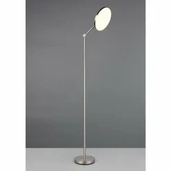 Luminaires Reality Lampadaires Et Lampes Sur Pied|Mondello Lampadaire LED Nickel mat, 1 lumière