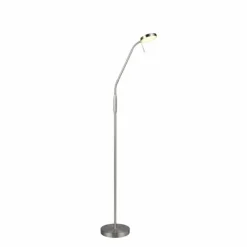 Luminaires Reality Éclairage Led|Moreno Lampadaire LED Nickel mat, 1 lumière