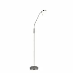 Luminaires Reality Éclairage Led|Moreno Lampadaire LED Nickel mat, 1 lumière