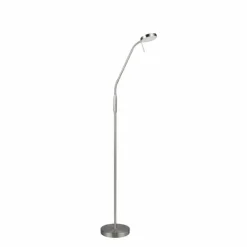 Luminaires Reality Éclairage Led|Moreno Lampadaire LED Nickel mat, 1 lumière