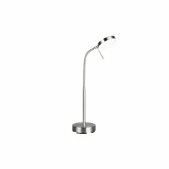 Luminaires Reality Éclairage Led|Moreno Lampe à poser LED Nickel mat, 1 lumière