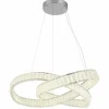 Luminaires Globo Lighting Éclairage Led|Mucky Suspension LED Chrome, 1 lumière, Télécommandes