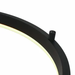 Luminaires Steinhauer Éclairage Led|Mykty Plafonnier LED Noir, 1 lumière