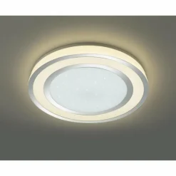 Luminaires Reality Éclairage Led|NORIAKI Plafonnier, Spot de plafond LED Chrome, 1 lumière, Télécommandes