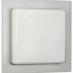 Numéro d'adresse éclairé Albert 6219 Argenté, 1 lumière