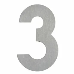 Numéros de maison 3 Albert 923 Acier inoxydable