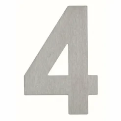 Numéros de maison 4 Albert 924 Acier inoxydable