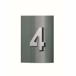 Numéros de maison Albert 975 Acier inoxydable
