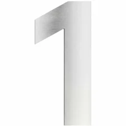 Numéros de maison LCD 1 Acier inoxydable