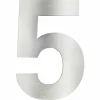 Numéros de maison LCD 5 Acier inoxydable