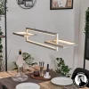 hofstein Suspensions|Odeon Suspension, Suspension LED Argenté, 3 lumières