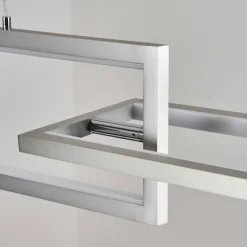 hofstein Suspensions|Odeon Suspension, Suspension LED Argenté, 3 lumières