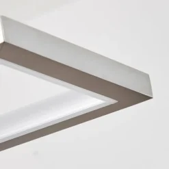 hofstein Suspensions|Odeon Suspension, Suspension LED Argenté, 3 lumières