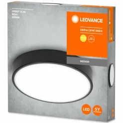 Luminaires Ledvance Éclairage Led|Orbis Plafonnier LED Noir, 1 lumière