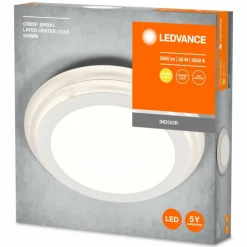 Luminaires Ledvance Éclairage Led|Orbis Plafonnier LED Blanc, 1 lumière