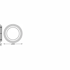 Luminaires Ledvance Éclairage Led|Orbis Plafonnier LED Blanc, 1 lumière