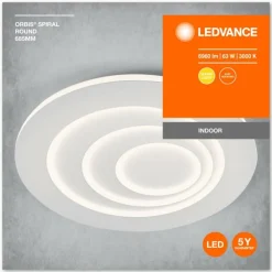 Luminaires Ledvance Éclairage Led|Orbis Plafonnier LED Blanc, 1 lumière