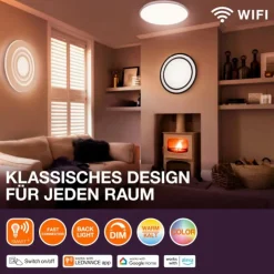 Luminaires Ledvance Plafonniers|Orbis Plafonnier Noir, 3 lumières