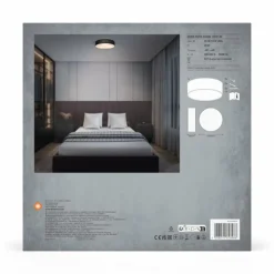 Luminaires Ledvance Plafonniers|Orbis Plafonnier Noir, 3 lumières