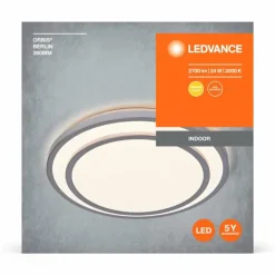 Luminaires Ledvance Éclairage Led|Orbis Plafonnier LED Argenté, 1 lumière
