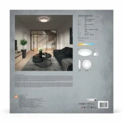 Luminaires Ledvance Éclairage Led|Orbis Plafonnier LED Noir, 1 lumière