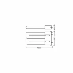 OSRAM DULUX 2G10 12 Watt 3000 Kelvin 1350 Lumen