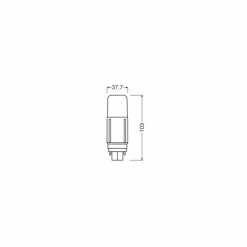 OSRAM DULUX G24d 5,5 Watt 3000 Kelvin 640 Lumen