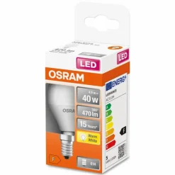 Osram LED E14 5,7 Watt 2700 Kelvin 470 Lumen
