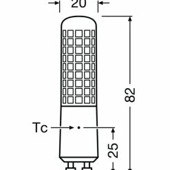 OSRAM LED GU10 7 Watt 2700 Kelvin 806 Lumen
