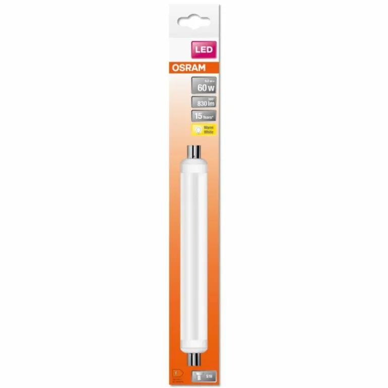 OSRAM LED Line S19 s 9 Watt 2700 Kelvin 830 Lumen