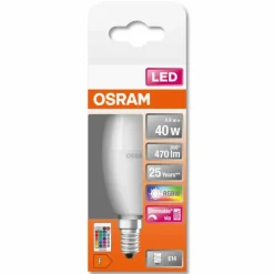 OSRAM LED Retrofit E14 4,9 watt 2700 kelvin 470 lumen