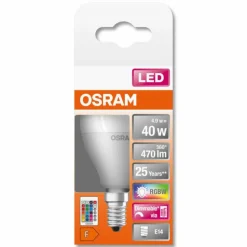 OSRAM LED Retrofit E14 4,9 watt 2700 kelvin 470 lumen