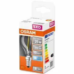 OSRAM LED Retrofit E14 2,5 Watt 4000 Kelvin 250 lumen
