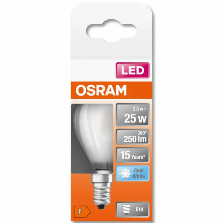 OSRAM LED Retrofit E14 2,5 Watt 4000 Kelvin 250 lumen