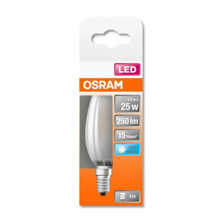 OSRAM LED Retrofit E14 2,5 Watt 4000 Kelvin 250 lumen