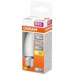 OSRAM LED Retrofit E27 4 watt 2700 kelvin 470 lumen