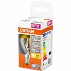 OSRAM LED Retrofit E14 4 watt 2700 kelvin 380 lumen
