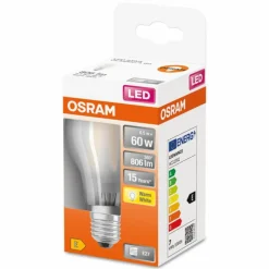 OSRAM LED Retrofit LED B22d 6,5 Watt 2700 Kelvin 806 Lumen
