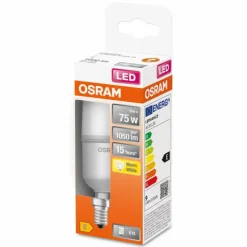 OSRAM LED STAR E14 9 Watt 2700 Kelvin 1050 lumen