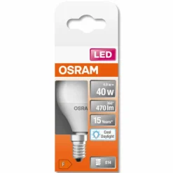 OSRAM LED STAR E14 4,9 watt 6500 kelvin 470 lumen